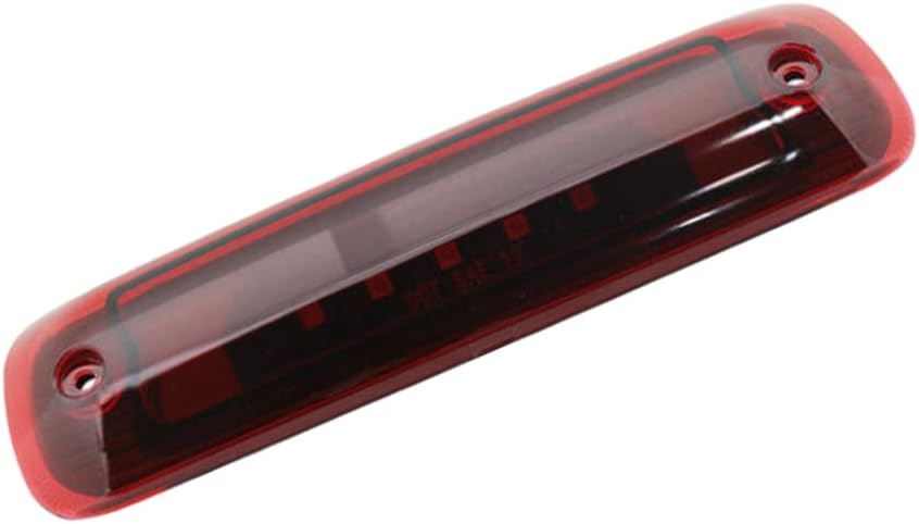 Rear Windshield Mount 3rd Brake Light LED Brake Lamp, Rear Center High Mount Third Stop Tail Light, 1997-2001 Compatible with Jeep Cherokee XJ, Red Lens