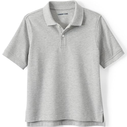 Image of Lands' End School Uniform Kids Short Sleeve Mesh Polo Shirt