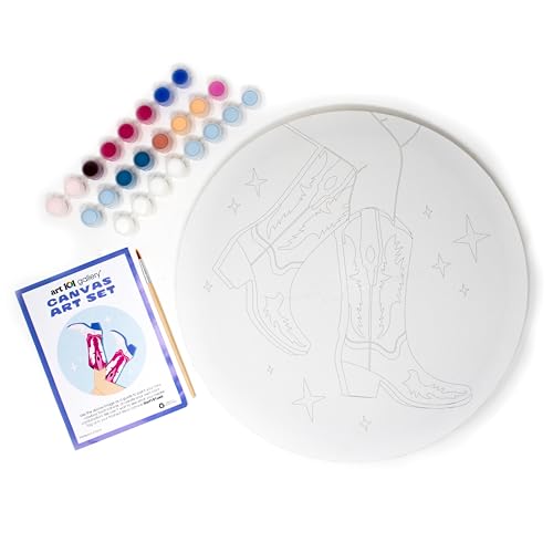 Art 101 2 Pack 14\" Paintable Canvas Asst