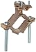 Morris Products 91682 Ground Clamp, with 360 Degree Bar, Used with Armored and Unarmored Wire, 1-1/4-2" Water Pipe Range, 10-6 Wire Range
