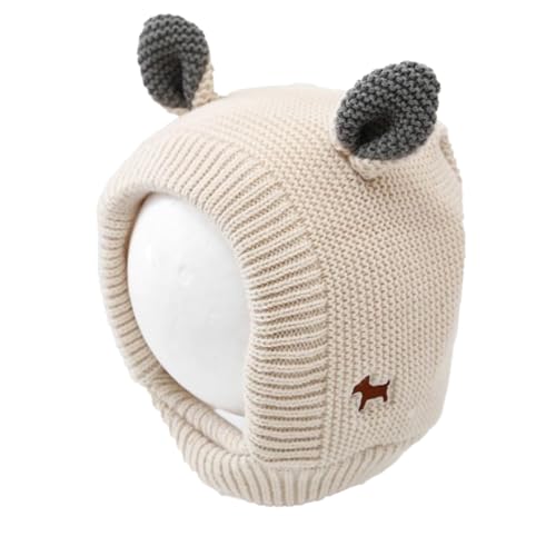 SYGA Winter Warm Ear Protection Knitted Woolen Unisex Baby Hat (2-6 Year)