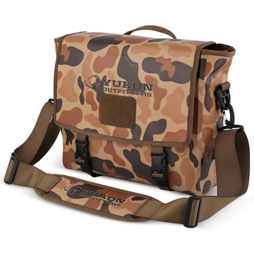 Yukon Outfitters Madera Field Bag | Water-Resistant TPU Shell Tactical Bag with Multiple Pockets & Adjustable Shoulder Strap