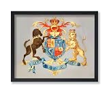 Poster Master Vintage Scottish Crest Poster
