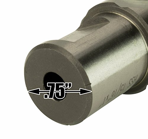 Steel Dragon Tools® 15/16" X 1" High Speed Steel Annular Cutter With 3/4" Weldon Shank #TOP5