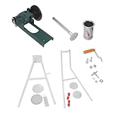 Stainless Steel Noodle Maker Machine, Professional Manual Noodle Press Efficient and for Restaurant and Noodle Shop, for Traditional Chinese Hand Rolled and Pulled Noodles