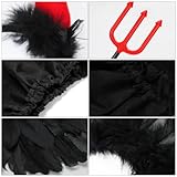 Zoom IMG-2 bluelves ali angelo nero aureola Zoom IMG-2 bluelves ali angelo nero aureola