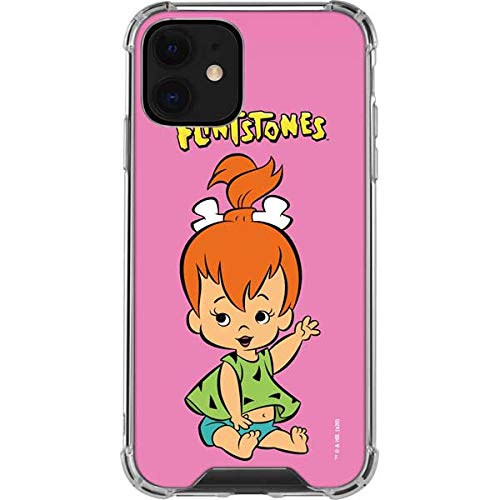 Skinit Clear Phone Case Compatible With Iphone 12 - Officially Licensed Warner Bros Pebbles Flintstone Design #TOP10