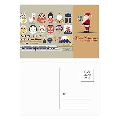 Cartes postales Père Noël japonais le cadeau idéal pour les passionnés du Japon