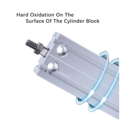 Vérin MD32 multiposition à course de 5mm pour un guidage pneumatique rigide