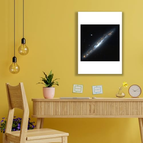 Télescope Hubble NGC 5775 impression d'art mate de prestige
