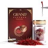 Grand Saffron Threads – Luxury Saffron Spice – 100% Organic Saffron Strand - 2g / 0.07oz with Protec