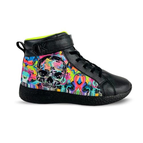 Image of KazarMax Hopits Kids Boys and Girls Ankle Length | High Top | Slip-on Sneakers Shoes | Lightweight | Outdoor Shoes Collection