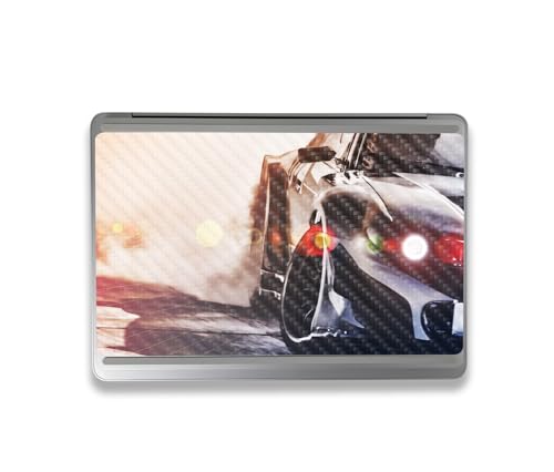 Image of MightySkins Carbon Fiber Skin Compatible with Microsoft Surface Laptop Studio 2 (2023) Full Wrap Kit - Headlight Flare | Protective, Durable Textured Carbon Fiber Finish | Made in The USA