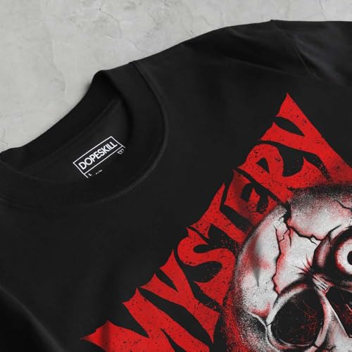 Image of DopeSkill Halloween Graphic Tee Streetwear Hip Hop Hypebeast Unisex T-Shirt Sneaker Colour Matching Shirts Spooky Graphic