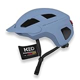 KED Embrace Urban UF-1 Unisex Fahrradhelm – Stylischer Urban Helm Mit In-Mold Technologie Für Alltag, Pendeln Und Freizeit | Farbe: Lightblue Matt | Größe: 54-58 (M)