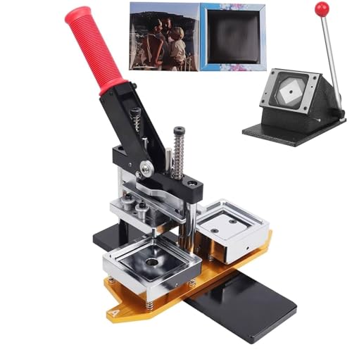 Kit fai da te per creare spille e foto magnetiche, per creare magneti e spilli da frigorifero personalizzati con accessori e taglierina inclusi