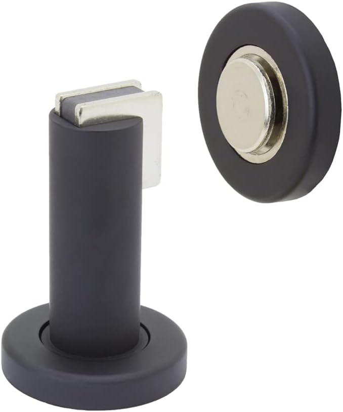 FPL Modern Door Stop/Holder and Magnetic Catch - Satin Brass