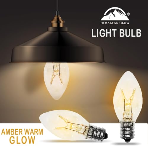 Himalayan Glow B15 Salt Lamp Bulbs (6-Pack)