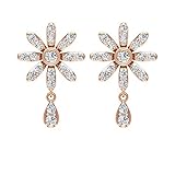 ohrringe tropfenform zirkonia Wir verwenden 100% natürliche IGI zertifizierte Diamanten, Diamantfarbe: IJ Klarheit: SI,Gesamtgewicht des Diamanten: 0,22 ct., Einstellart: Micro-Pave-Einstellung, Lünette-Setting,14K Gold Gewicht: 1,50 g,18 Karat Gold Gewicht: 1,72 g,10K Gold Gewicht: 1,35 g