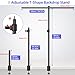 Small Backdrop Stand 3x3.3ft, Adjustable Photo Backdrop Stand Kit with 3 Clamps, Portable Background Stand Support for Parties Photoshoot, Table T-Shape Backdrop Banner Holder for Photography Paper