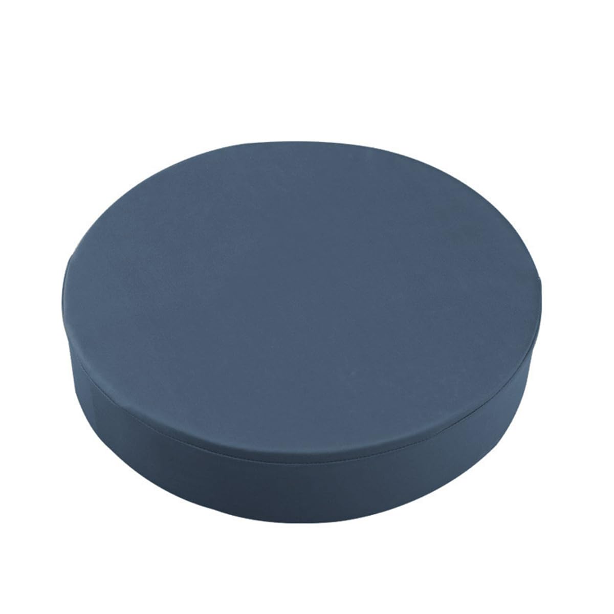Waigg Kii Waterproof Round Garden Cushion 40/45/50cm Seat Pad Outdoor,Thick Dining Garden Seat Cushion Pad for Home Kitchen Swing Patio Floor (45 * 45 * 5cm,Navy)