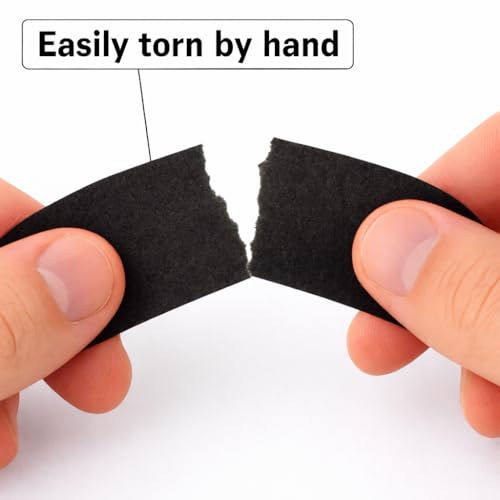 Image of 2 Pack Black Painters Tape - Masking Tape 1 Inch Wide - Multi-Surface, Smart Adhesion, Indoor & Outdoor - 180FT Total - Paint Tape for DIY, Labeling, Art, Car, General Purpose (#3910)