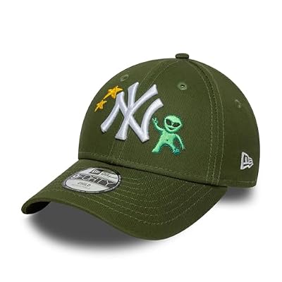 New Era New York Yankees Gorra Space Icon 9Forty Kids Verde Oliva | Ya disponible en tu tienda friki favorita! En mundofriki.es!