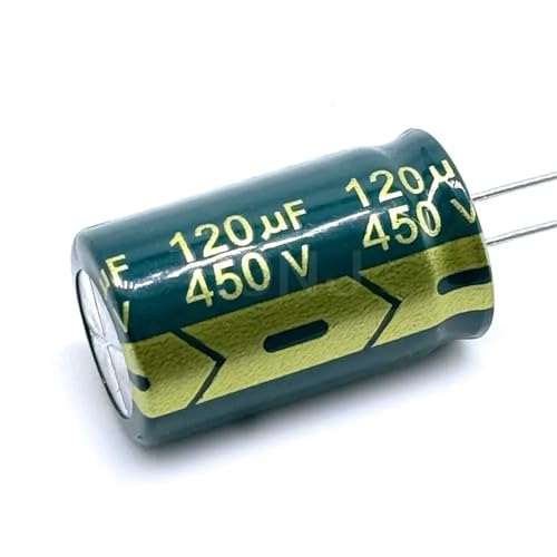 Condensateur 450V 120uF résout les pannes d'alimentation lot de 5 composants alu 18x30mm