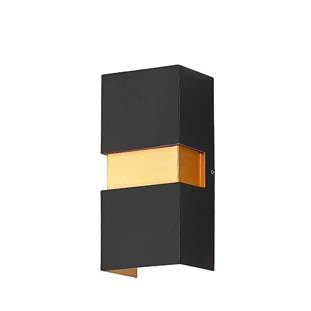 Applique murale LED 12W étanche IP65 luminaire anti-corrosion en aluminium contre l'humidité