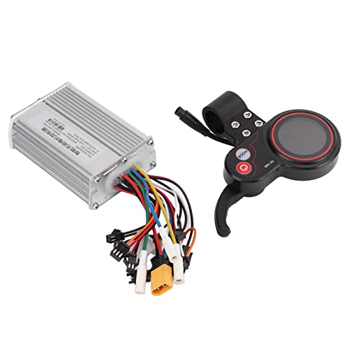 Dilwe Motor Brushless Controller, 48V 20A Electric Scooter Brushless Controller Kit, Electric Motor Controller Component for KUGOO M4 10inch Electric Scooter