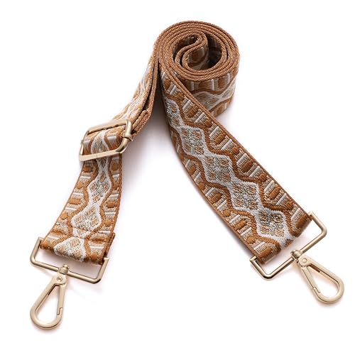 Image of S-Jacorry Purse Strap Replacement Crossbody Wide Shoulder Strap Adjustable Canvas Straps Handbag Strap Replacement Belts