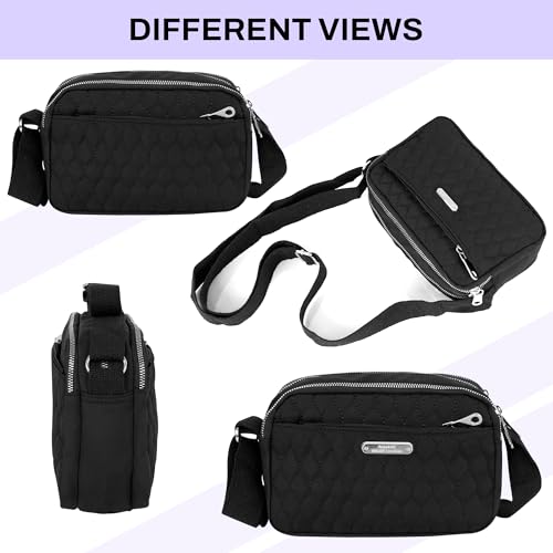 Image of Storite Women Sling Bag Crossbody Purse | Stylish PU Leather Mini Shoulder Bag for Ladies | Compact Travel Side Bag with Zipper | Daily Use Handbag