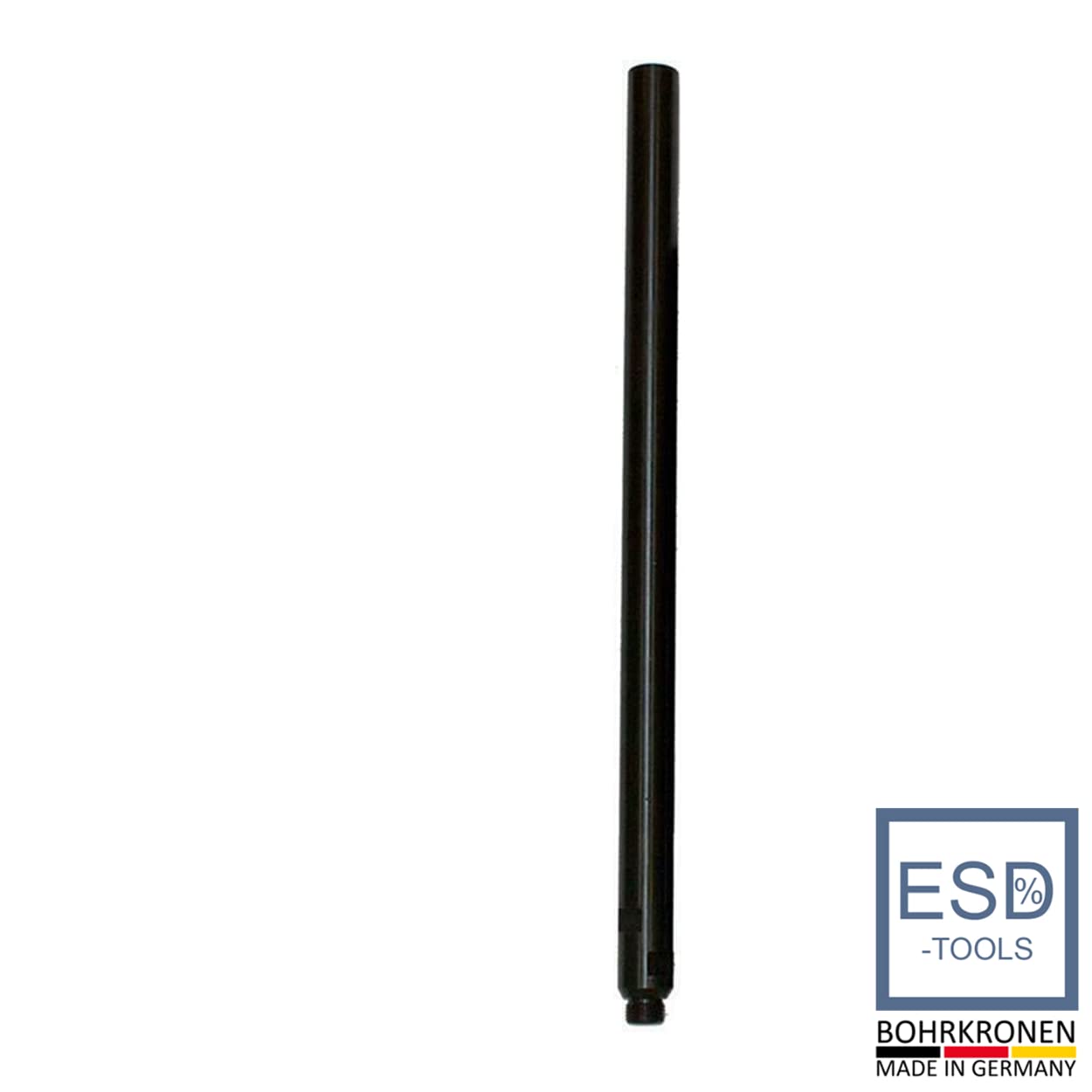 ESD-TOOLS | Extensión de brocas de diamante con tomas de 1/2 pulgadas y 500 mm de longitud útil, adaptador para sierras perforadoras y brocas de lata | (1/2" - NL: 500 mm)