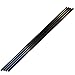 KARBXON – Carbon Fiber Tube - 6mm X 4mm x 1000mm – Pultruded Round Hollow Carbon Fiber rods Black Matte Finish - Pure Carbon Fibre Hollow Tube shafts - for RC Planes-Drones, Boat DIY Craft Projects