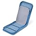 Lanxivi 12 Fountain Pen Case, Rollerball Pen Case Blue Color, Waterproof Canvas Pen Display Holder Organizer Bag