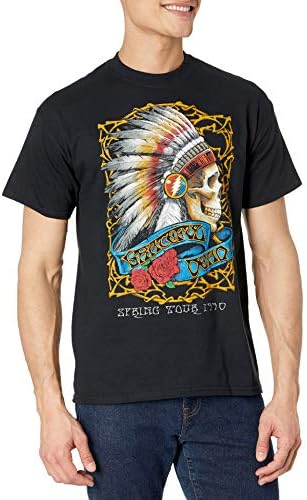 Liquid Blue Men's Grateful Dead Spring Tour '90 T-Shirt image 5