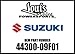 Suzuki OEM Fuel Petcock 1998-2002 LT-F500F Quadrunner 44300-09F01