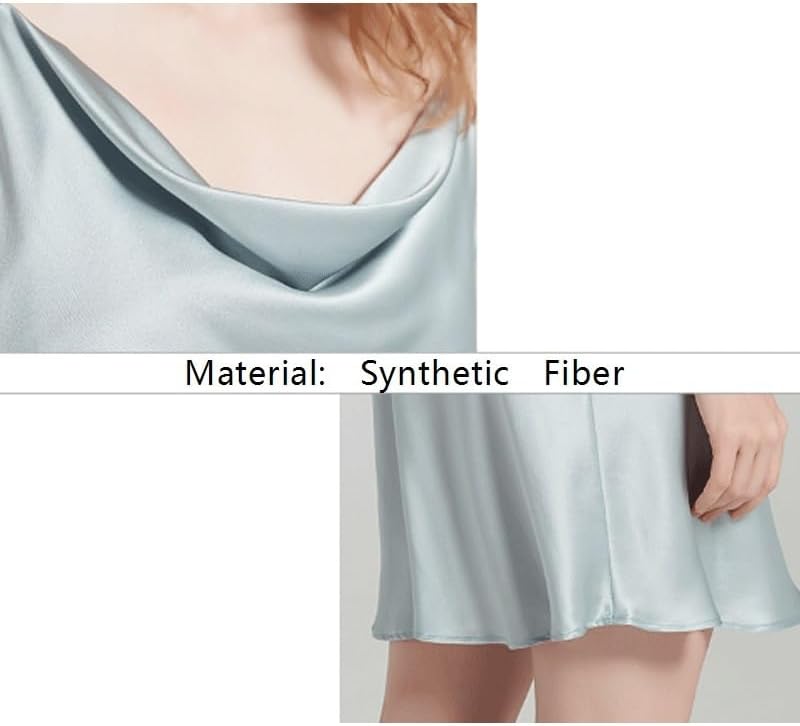 Comfortable Nightdress Homewear Nightgown Backless Nightie Spaghetti Strap Dress Skin-friendly