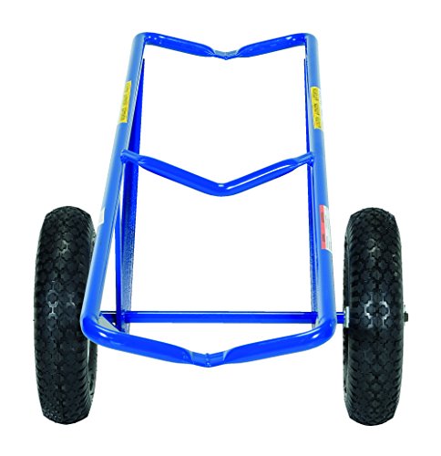 Vestil Carpet-45 Portable Carpet Dolly With Fully Pneumatic Wheels, 500 Lbs Capacity, 60" Length X 26" Width X 20" Height, Platform Width (In.) 14-11/16. #TOP3