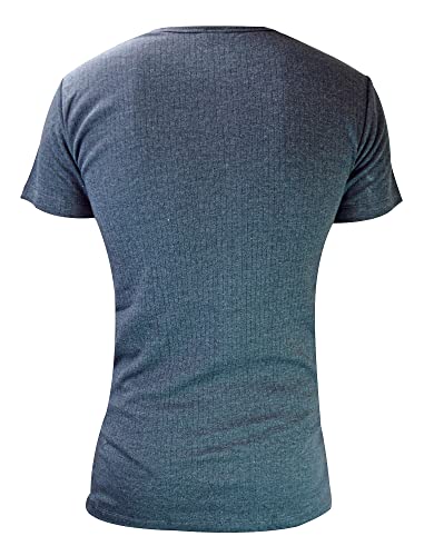 HEAT HOLDERS - Mens Winter Warm Thermal Underwear Short Sleeve Vest Top Shirt3