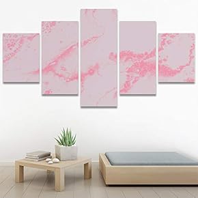 SIGNWIN 5 Panel Canvas Wall Art Modern Art...