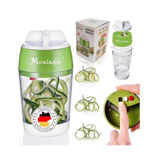 cortador de verdura en espiral patatas espiralizador verduras espaguetis calabacin maquina manual para hacer rallador espagueti
