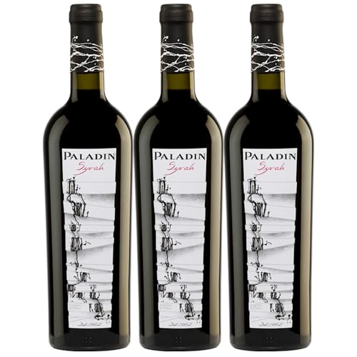 Paladin Paladin Syrah Lieblich Rotwein Vegan Italien inkl. FeinWert E-Book (3 x...