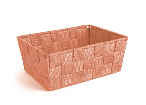 Excelsa Basket, Polypropylene, Orange, 21 x 16 x 8.5 cm