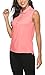 AIRIKE Golf Polo Shirts for Women Sleeveless Summer Sports Athletic Fashionable Workwear-Quick Dry Womens Tank Tops D-Pink