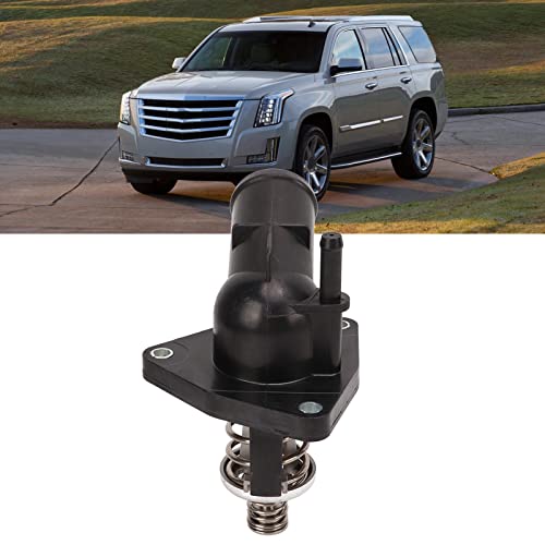 Aramox Car Engine Thermostat, Engine Coolant Thermostat Housing Assembly, 12674639 Fit for Escalade/Suburban/Tahoe/Yukon 2015-2020, Silverado/Sierra 2014-2019 by Aramox - Image 3