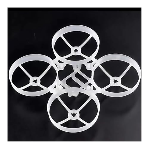Marco M7 V4 de 75mm en color blanco para drones 1S con montaje de controladora de vuelo