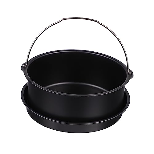 Angoily Accesorio Sustituto Freidora De Aire Rota Cesta Pizza Pasteles 6 Pulgadas