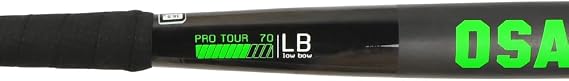 Osaka Field Hockey Stick Pro Tour 70 - Low Bow | Iconic Black