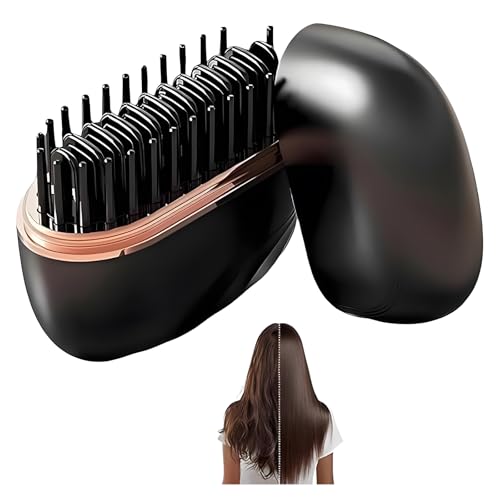 Cordless Mini Hair Straightener, 3-Speed Temperature Control & Fast Heating,